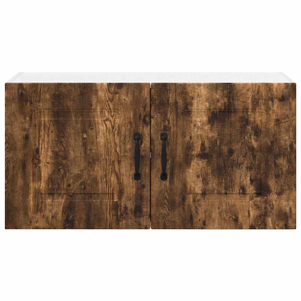 Vægskab til køkken Røget eg 80 x 31 x 40 cm Konstrueret træ