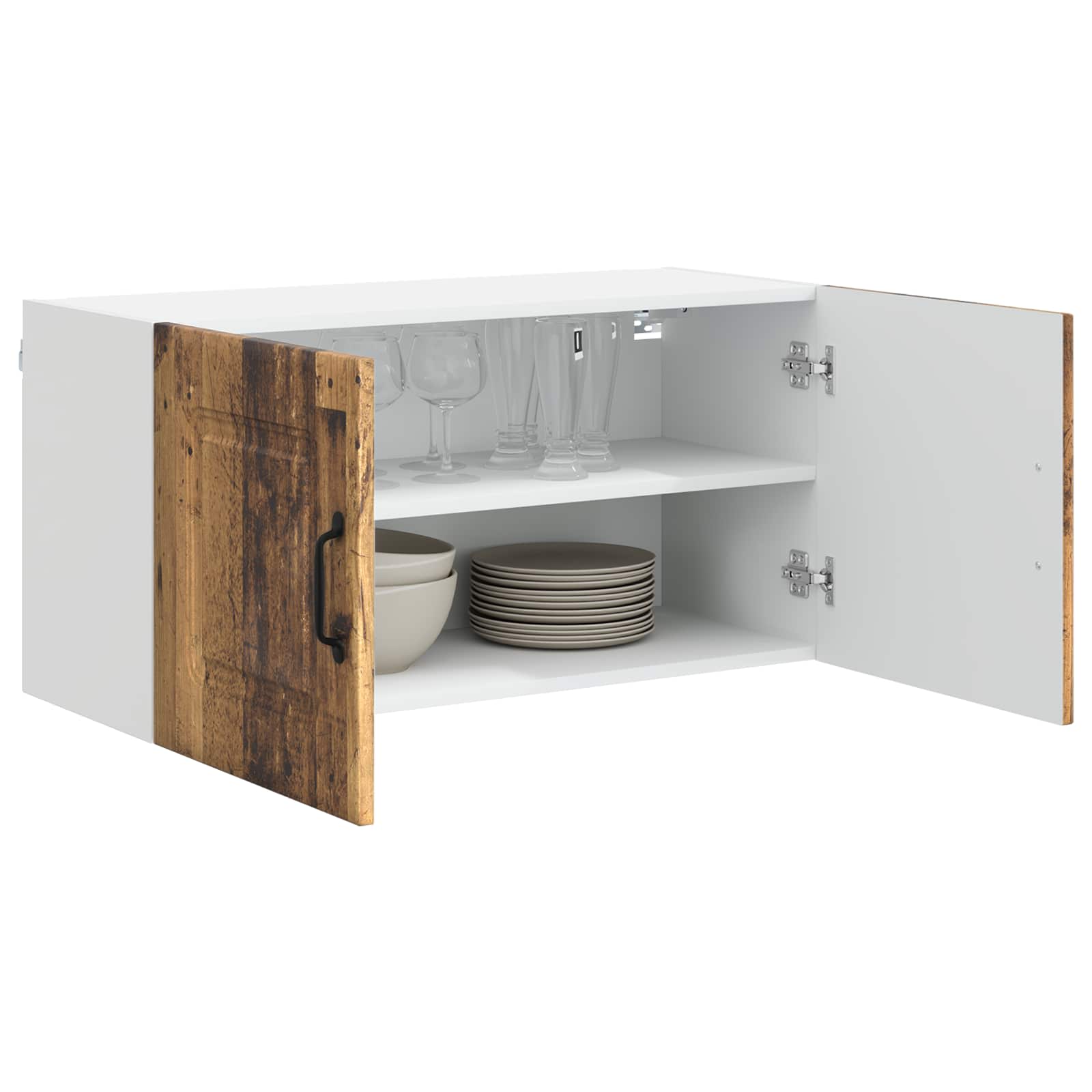 Panel til opvaskemaskine Kalmar Gammelt træ 80 x 31 x 40 cm