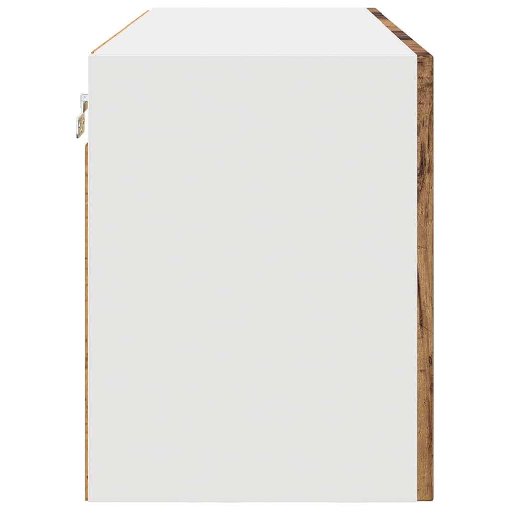 Vægskab til køkken Gammelt træ 80 x 31 x 40 cm Konstrueret træ