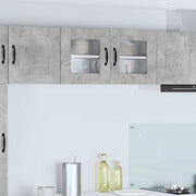 Vægskab til køkken Beton Grå 80 x 31 x 40 cm Konstrueret træ