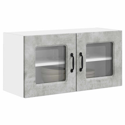 Panel til opvaskemaskine Kalmar Beton Grå 80 x 31 x 40 cm