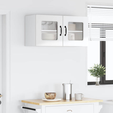 Panel til opvaskemaskine Kalmar Høj gloss hvid 80 x 31 x 40 cm