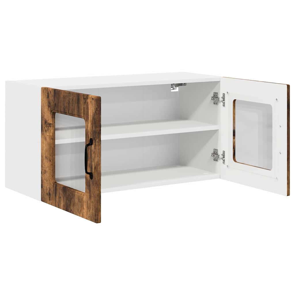 Vægskab til køkken Røget eg 80 x 31 x 40 cm Konstrueret træ