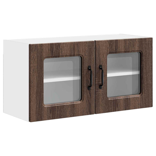 Panel til opvaskemaskine Kalmar Brun eg 80 x 31 x 40 cm