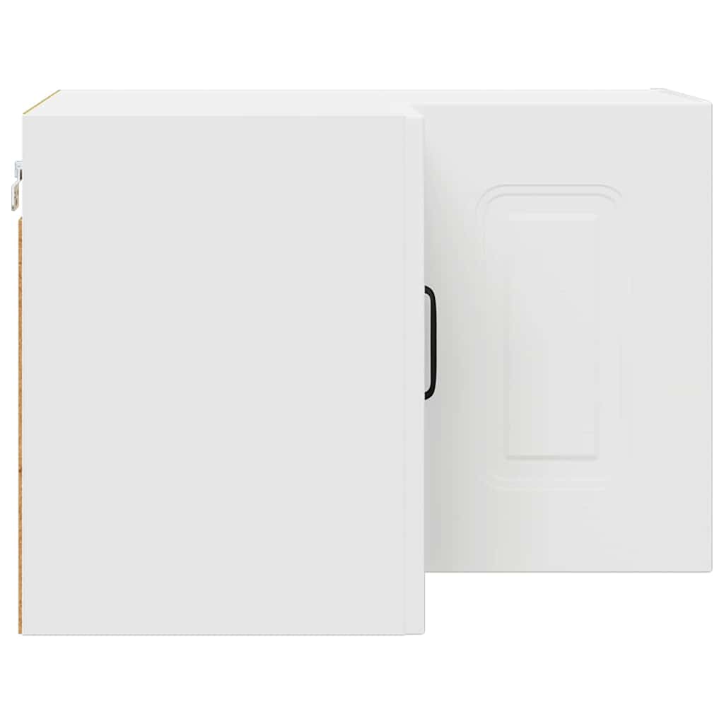 Vægskab til køkken med dør Hvid 57 x 57 x 40 cm Konstrueret træ
