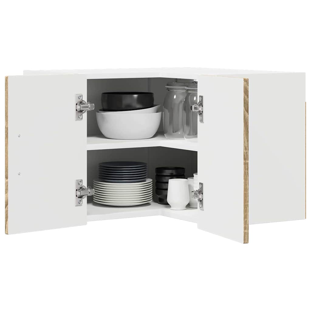 Vægskab til køkken Sonoma eg 57 x 57 x 40 cm Konstrueret træ