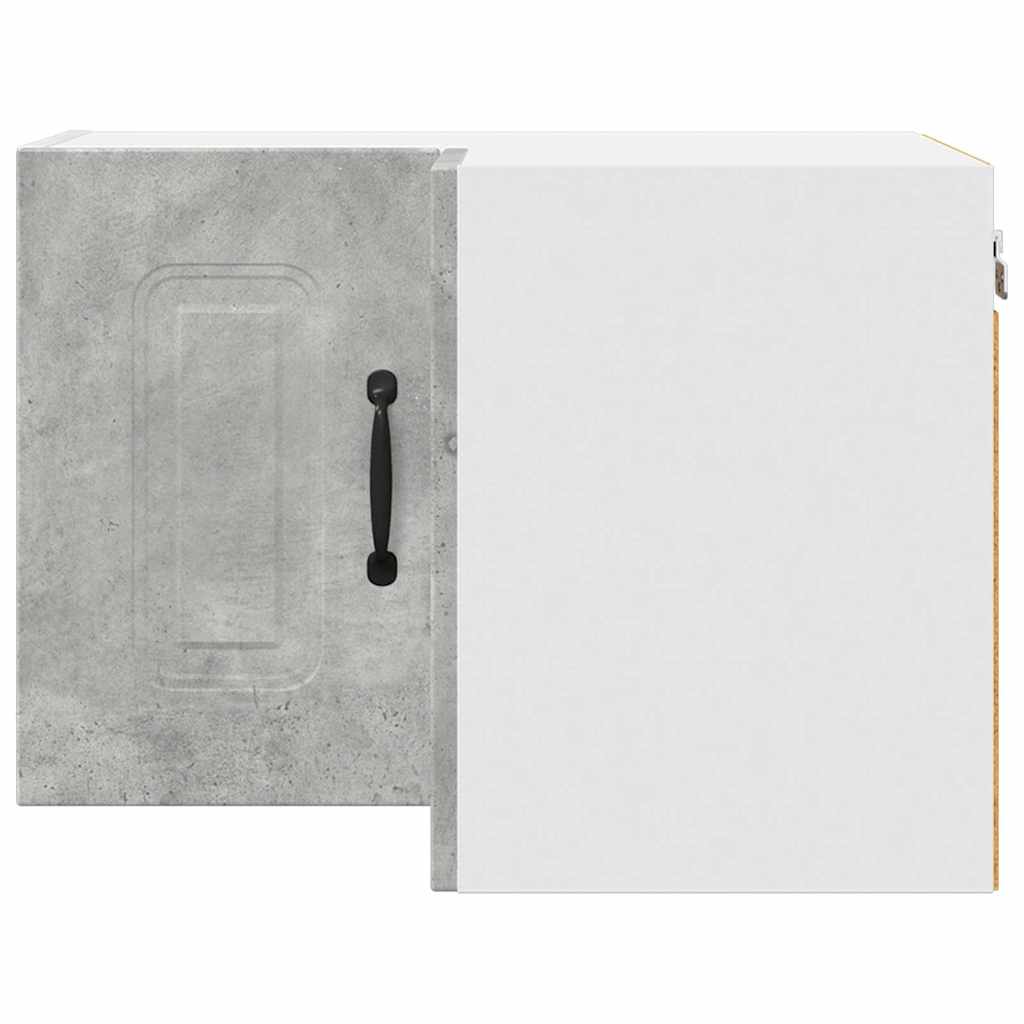 Vægskab til køkken Beton Grå 57 x 57 x 40 cm Konstrueret træ