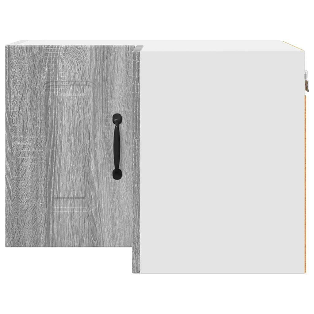 Vægskab til køkken Grå Sonoma 57 x 57 x 40 cm Konstrueret træ