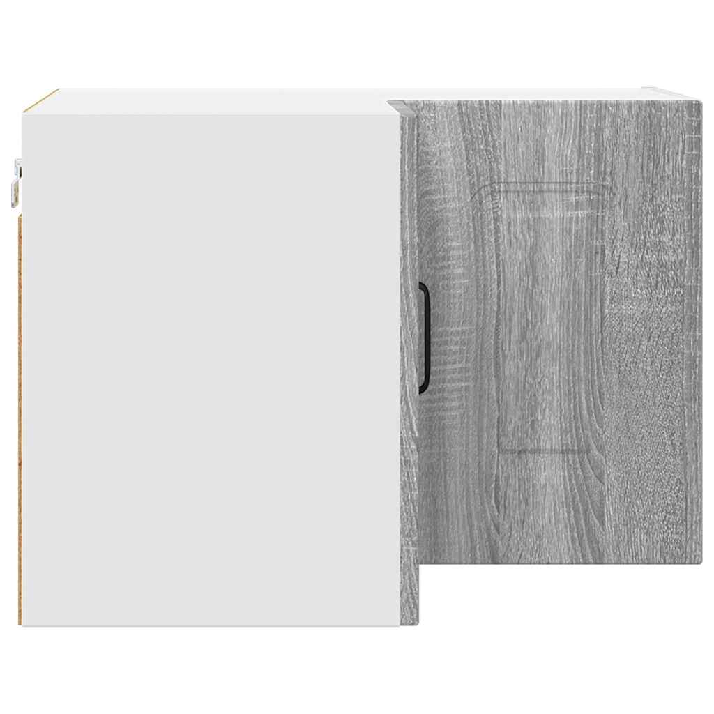 Vægskab til køkken Grå Sonoma 57 x 57 x 40 cm Konstrueret træ