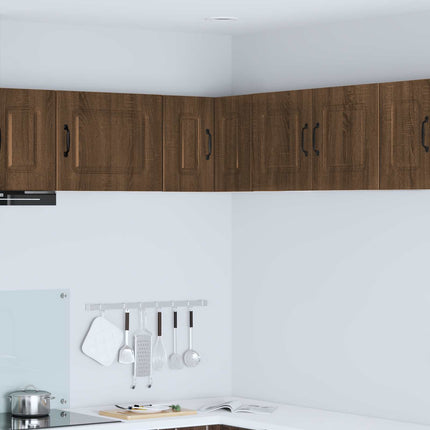 Panel til opvaskemaskine Kalmar Brun eg 57 x 57 x 40 cm