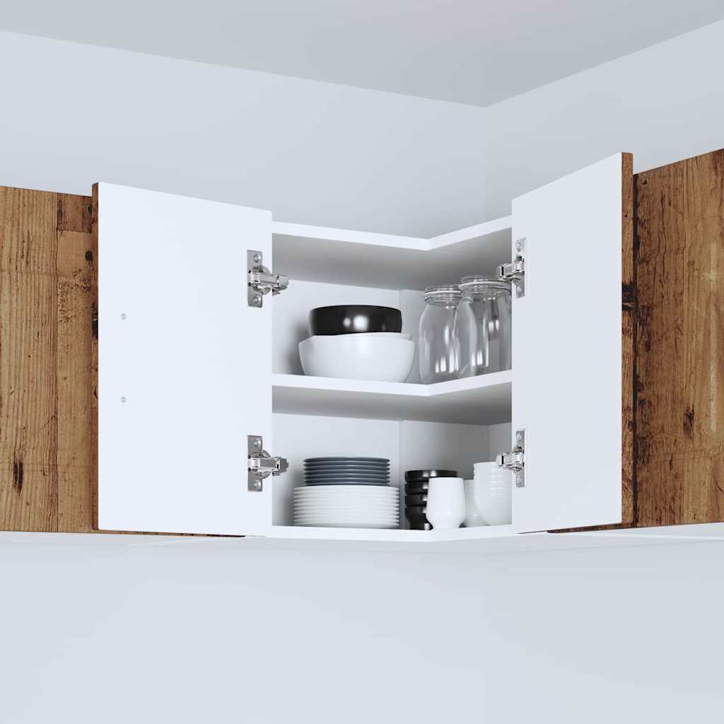 Vægskab til køkken Gammelt træ 57 x 57 x 40 cm Konstrueret træ