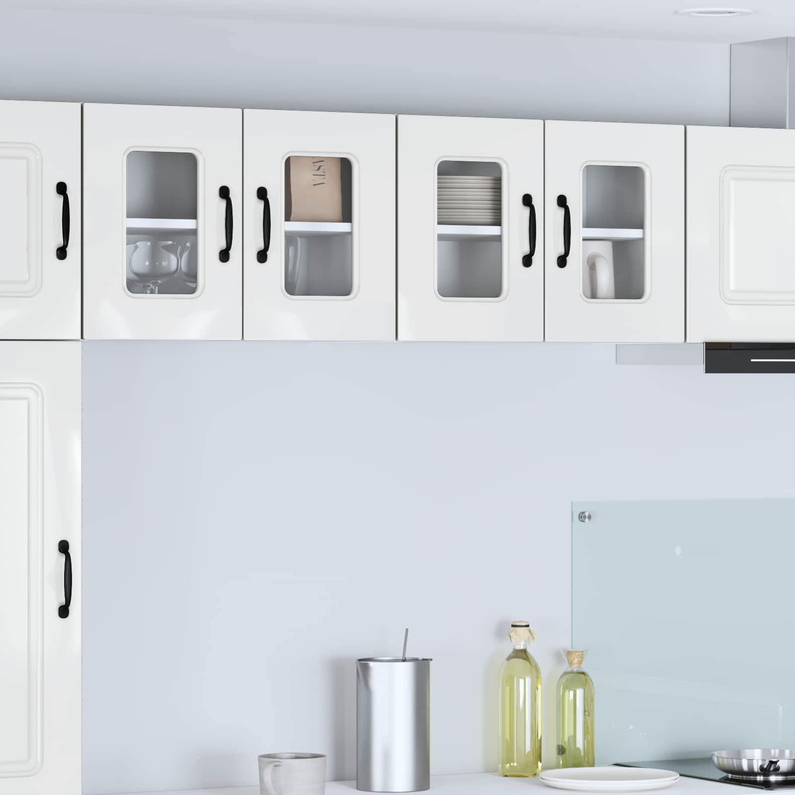 Panel til opvaskemaskine Kalmar Høj gloss hvid 60 x 31 x 40 cm