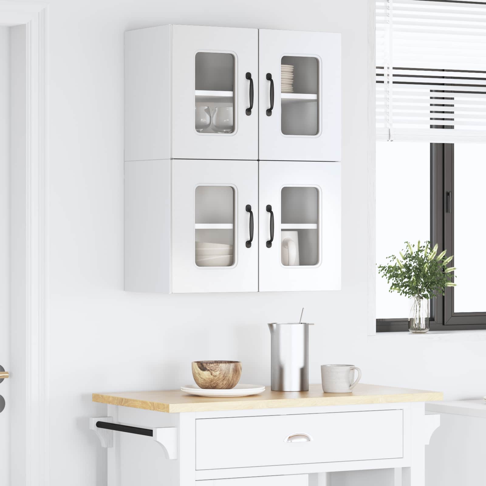 Panel til opvaskemaskine Kalmar 2 pcs Høj gloss hvid