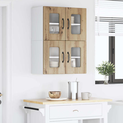 Panel til opvaskemaskine Kalmar 2 stk. Artisan Egetræ