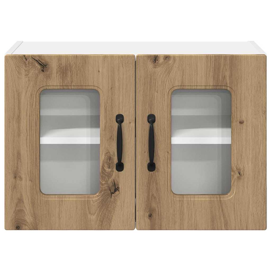 Vægskab til køkken med dør 2 pcs Artisan Egetræ 60 x 31 x 40 cm