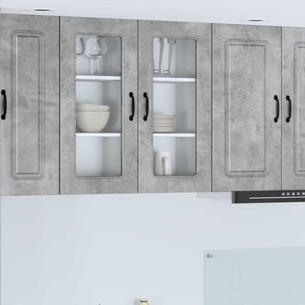 Panel til opvaskemaskine Kalmar 2 stk. Beton Grå