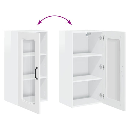 Panel til opvaskemaskine Kalmar Høj gloss hvid 40 x 31 x 80 cm