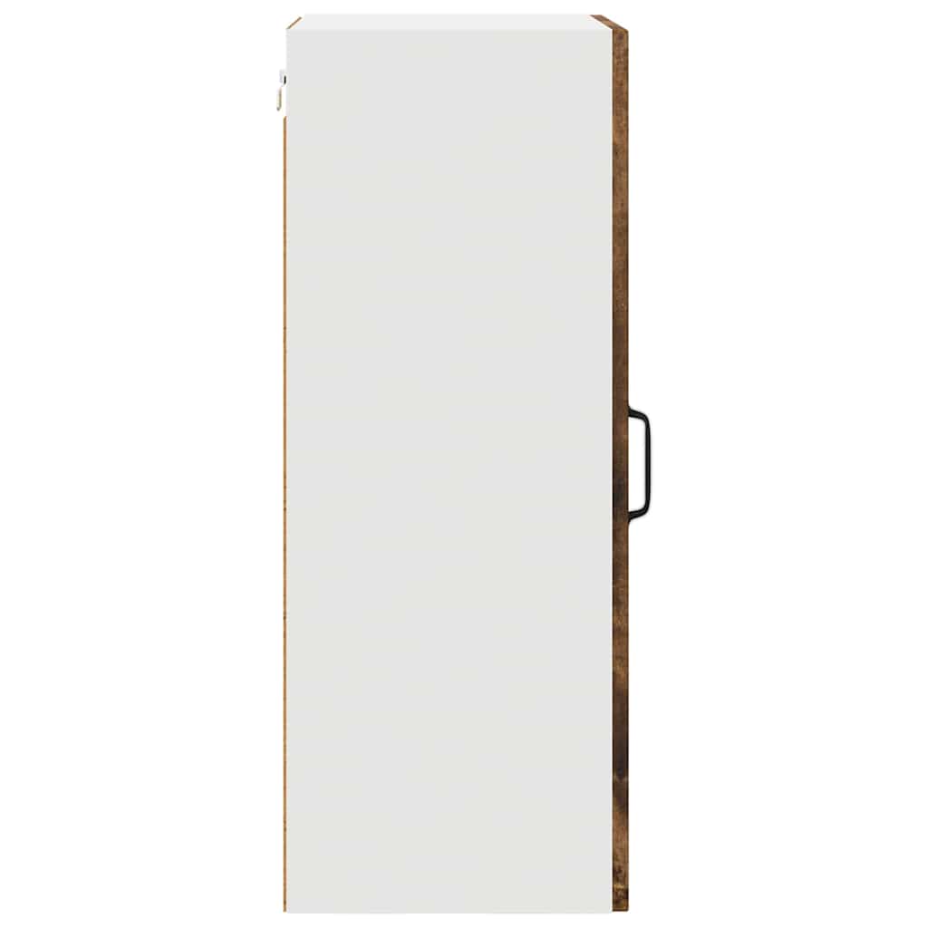 Vægskab til køkken med hylde 2 pcs Røget eg 40 x 31 x 80 cm