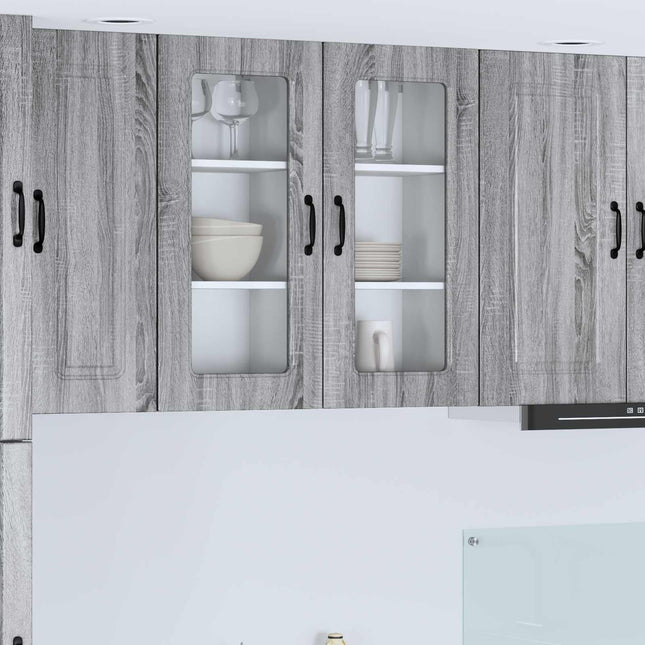 Panel til opvaskemaskine Kalmar 2 pcs Grå Sonoma