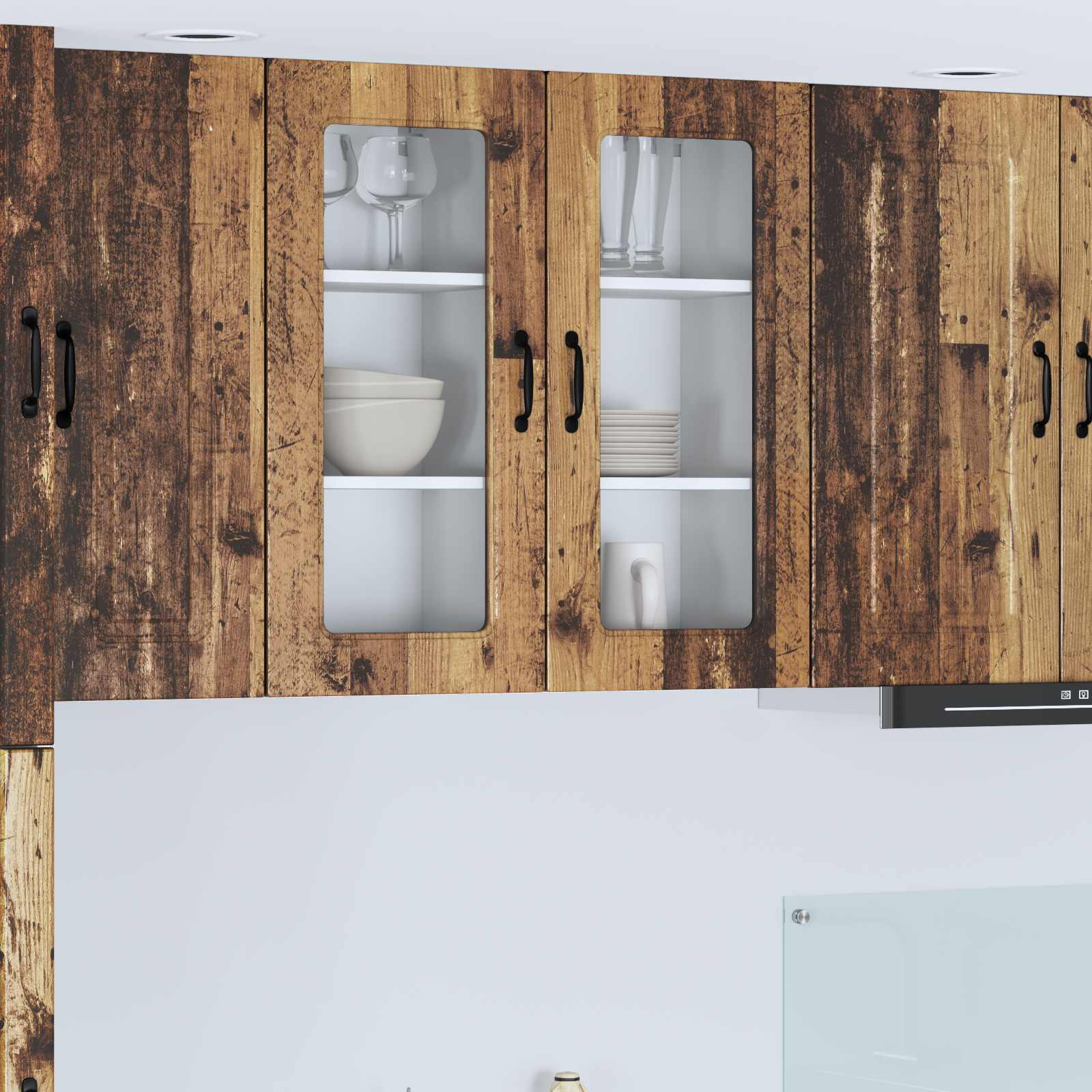 Panel til opvaskemaskine Kalmar 2 pcs Gammelt træ