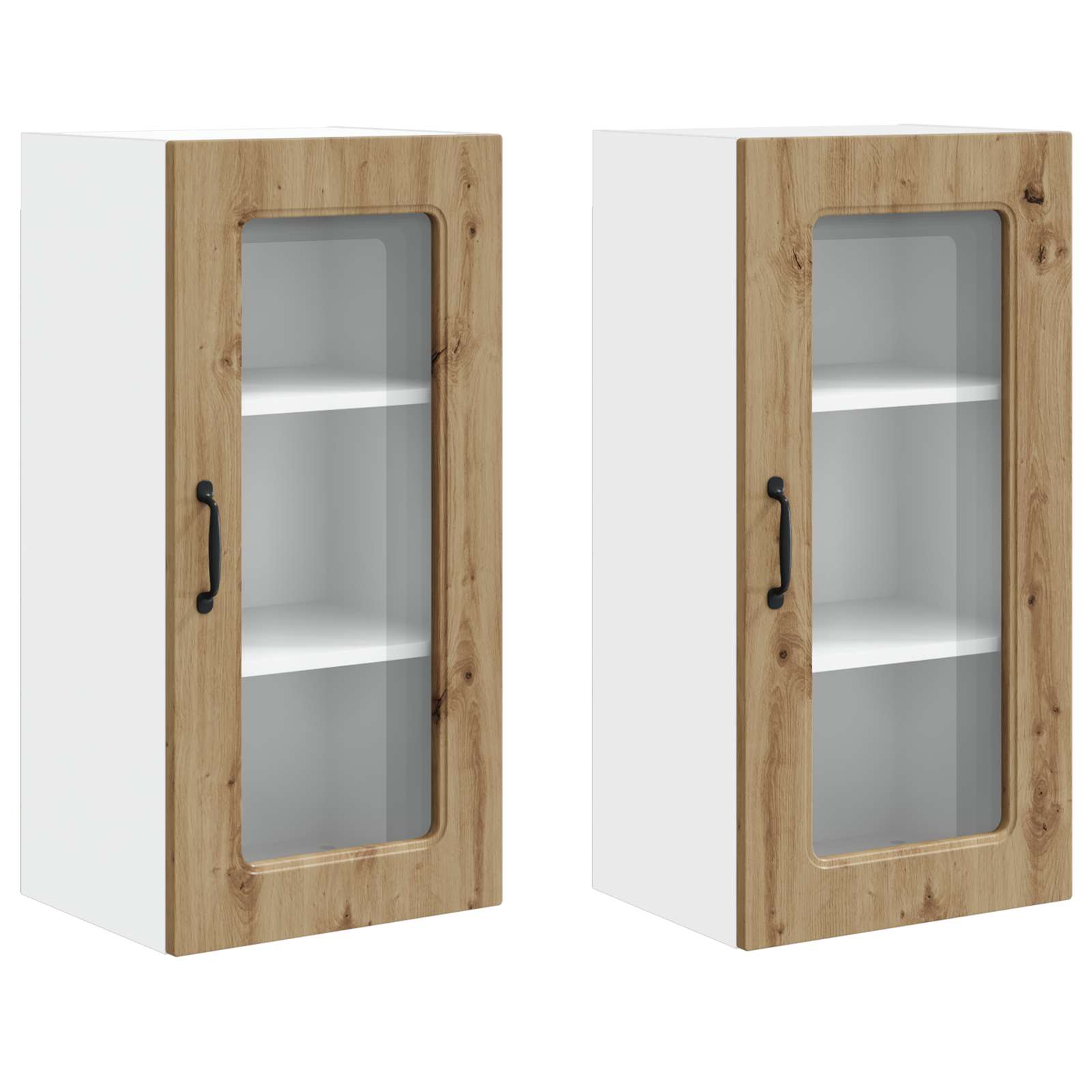 Panel til opvaskemaskine Kalmar 2 pcs Artisan Egetræ