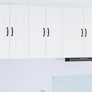 Vægskab til køkken 2 pcs Hvid 30 x 31 x 80 cm Konstrueret træ