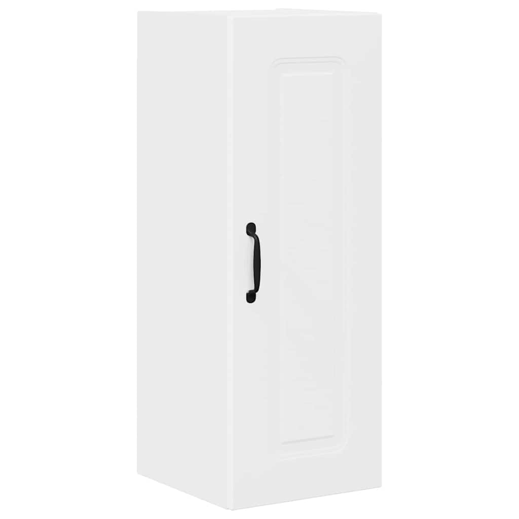 Vægskab til køkken 2 pcs Hvid 30 x 31 x 80 cm Konstrueret træ