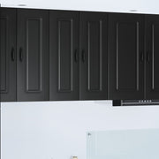 Panel til opvaskemaskine Kalmar 2 pcs Sort 30 x 31 x 80 cm