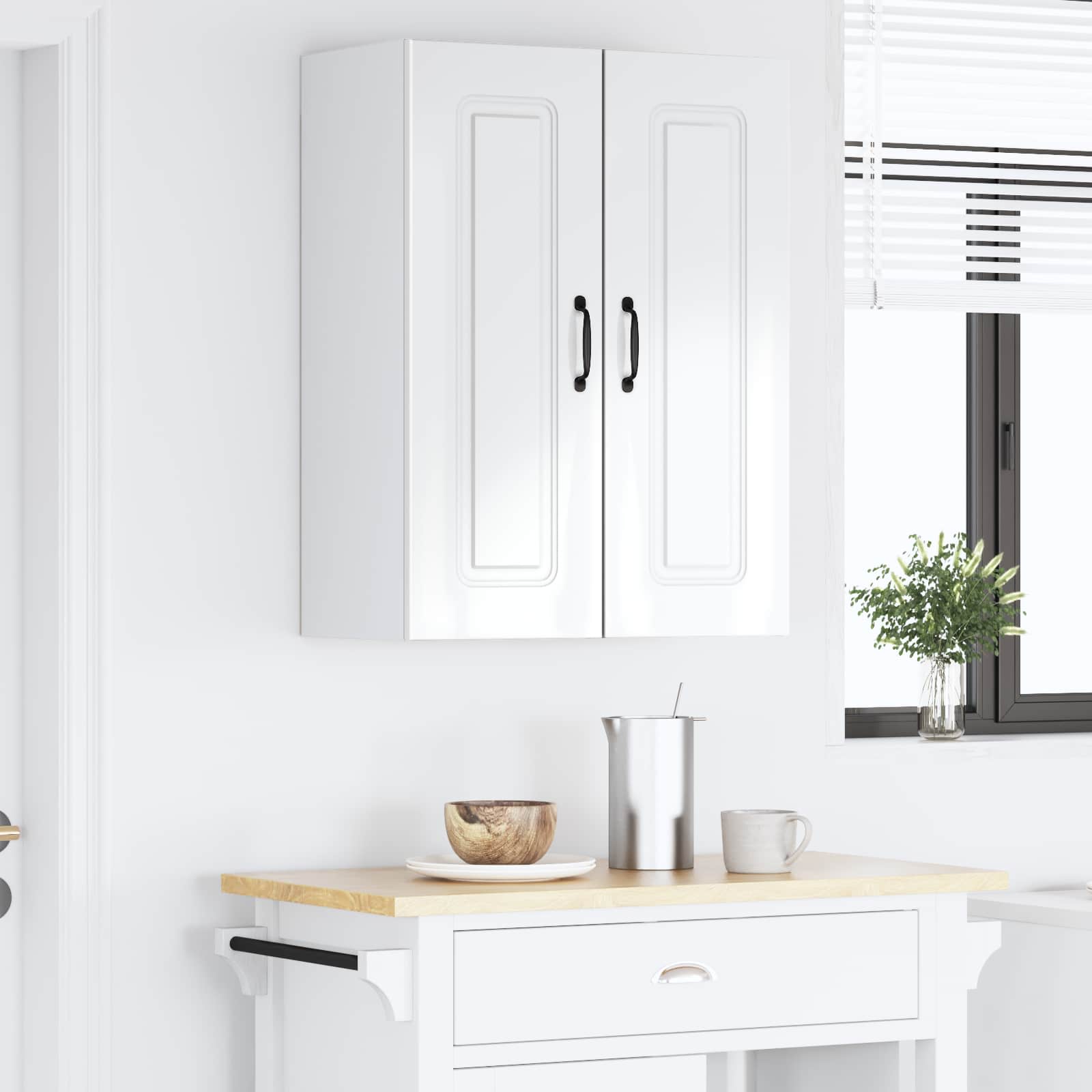 Panel til opvaskemaskine Kalmar 2 pcs Høj gloss hvid