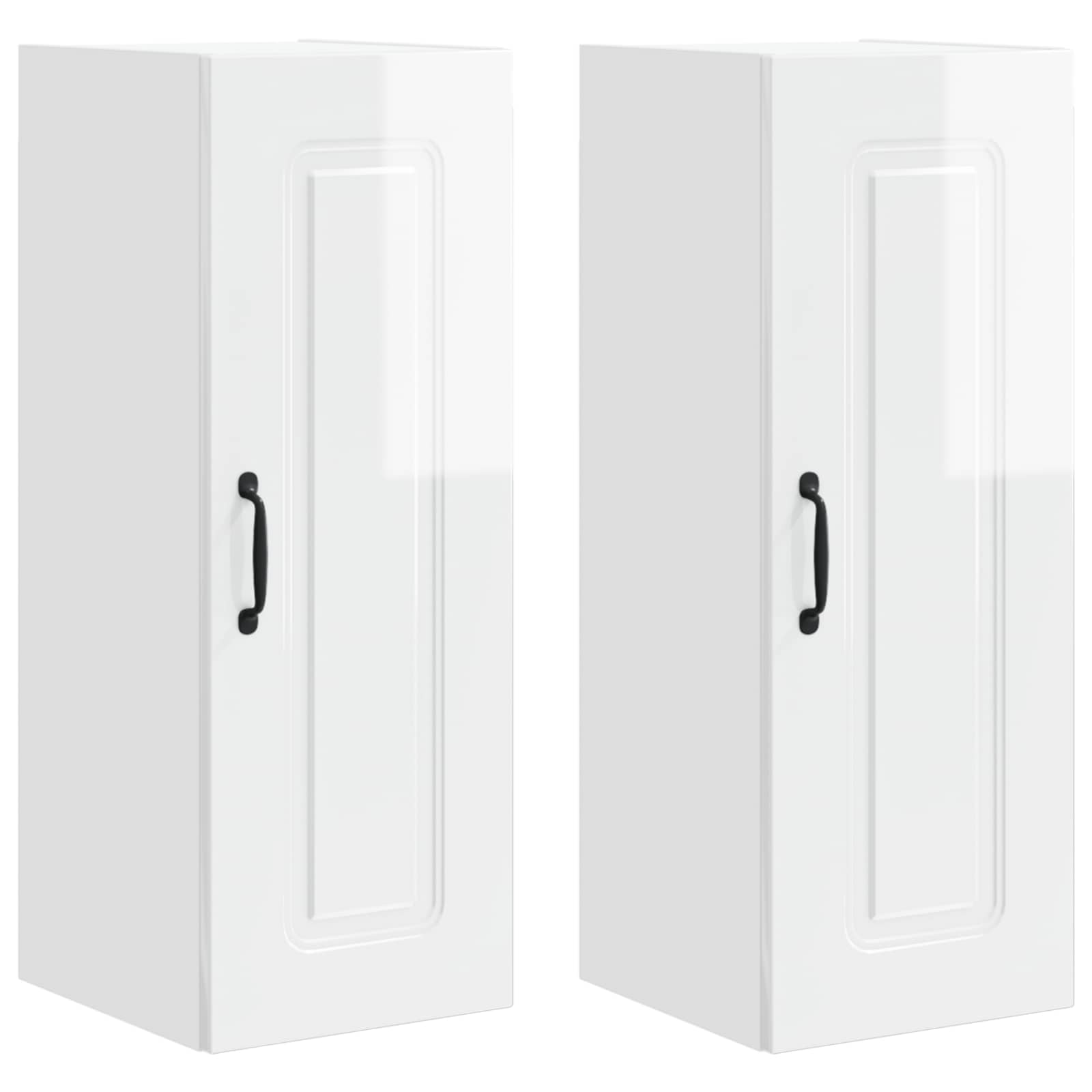 Panel til opvaskemaskine Kalmar 2 pcs Høj gloss hvid