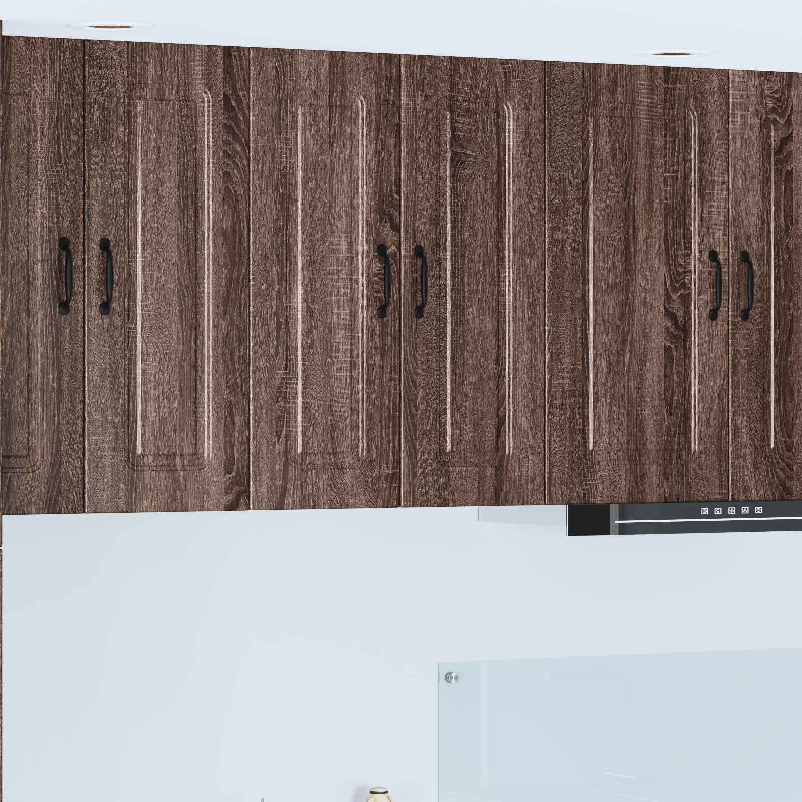 Panel til opvaskemaskine Kalmar Brun eg 30 x 31 x 80 cm
