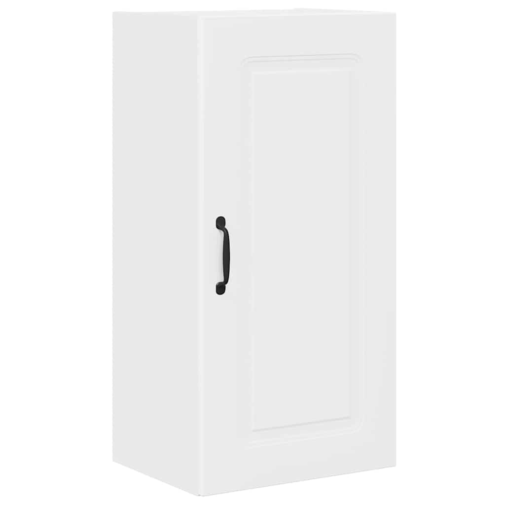 Vægskab til køkken med dør Hvid 40 x 31 x 80 cm Konstrueret træ