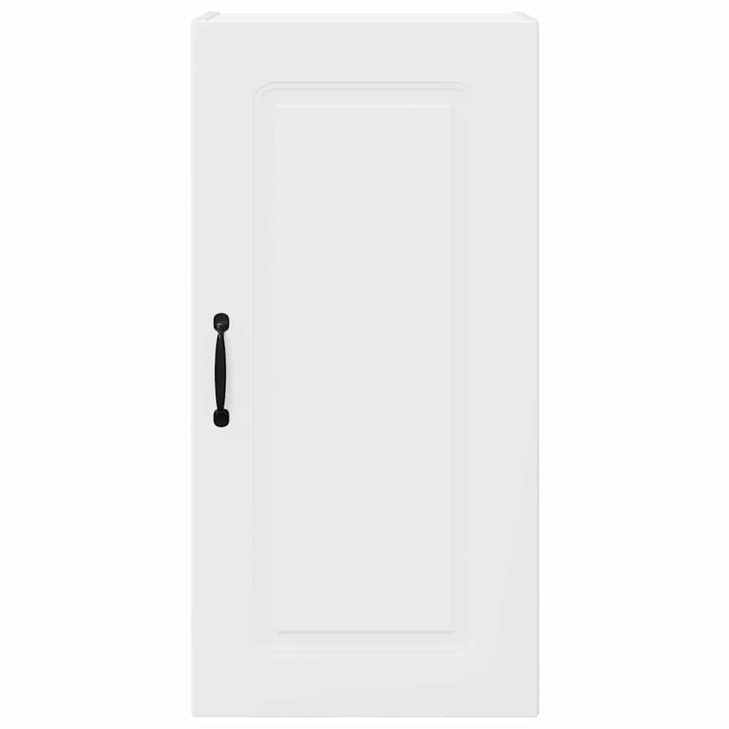 Vægskab til køkken med dør Hvid 40 x 31 x 80 cm Konstrueret træ