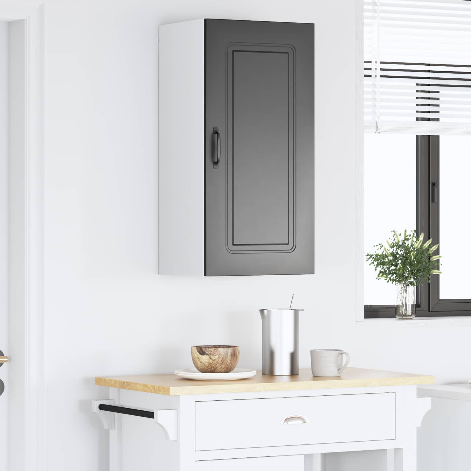 Panel til opvaskemaskine Kalmar Sort 40 x 31 x 80 cm