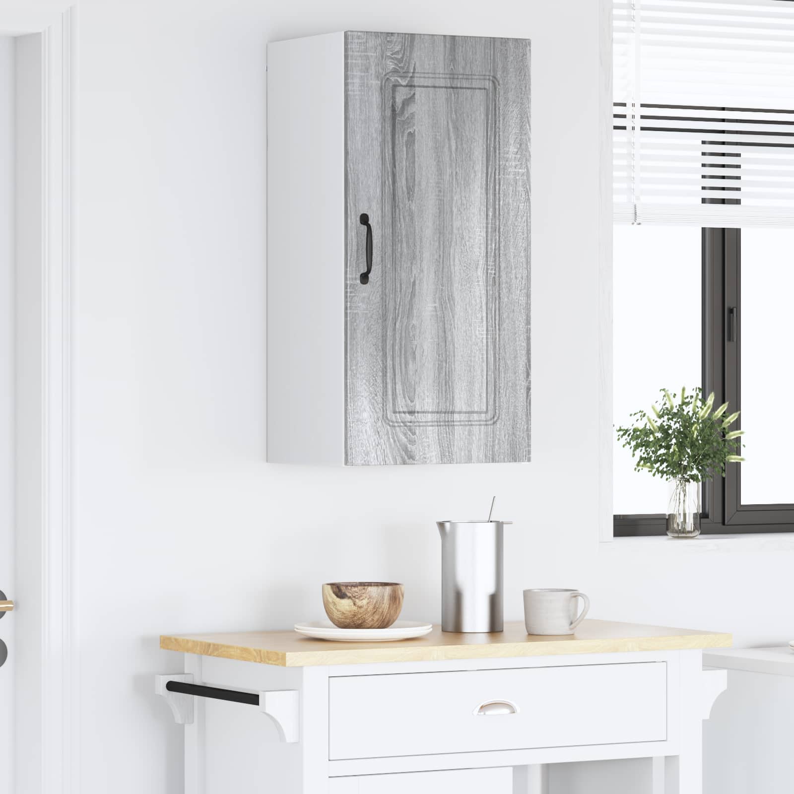 Panel til opvaskemaskine Kalmar Grå Sonoma 40 x 31 x 80 cm