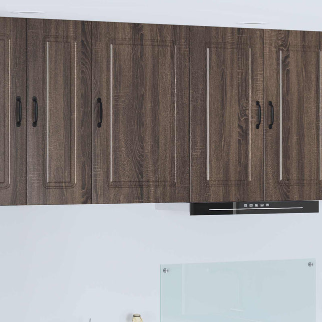 Panel til opvaskemaskine Kalmar Brun eg 40 x 31 x 80 cm