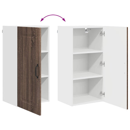Panel til opvaskemaskine Kalmar Brun eg 40 x 31 x 80 cm