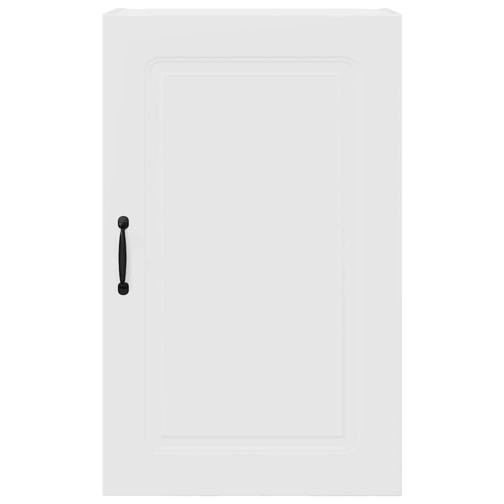 Vægskab til køkken med hylde Høj gloss hvid 50 x 31 x 80 cm