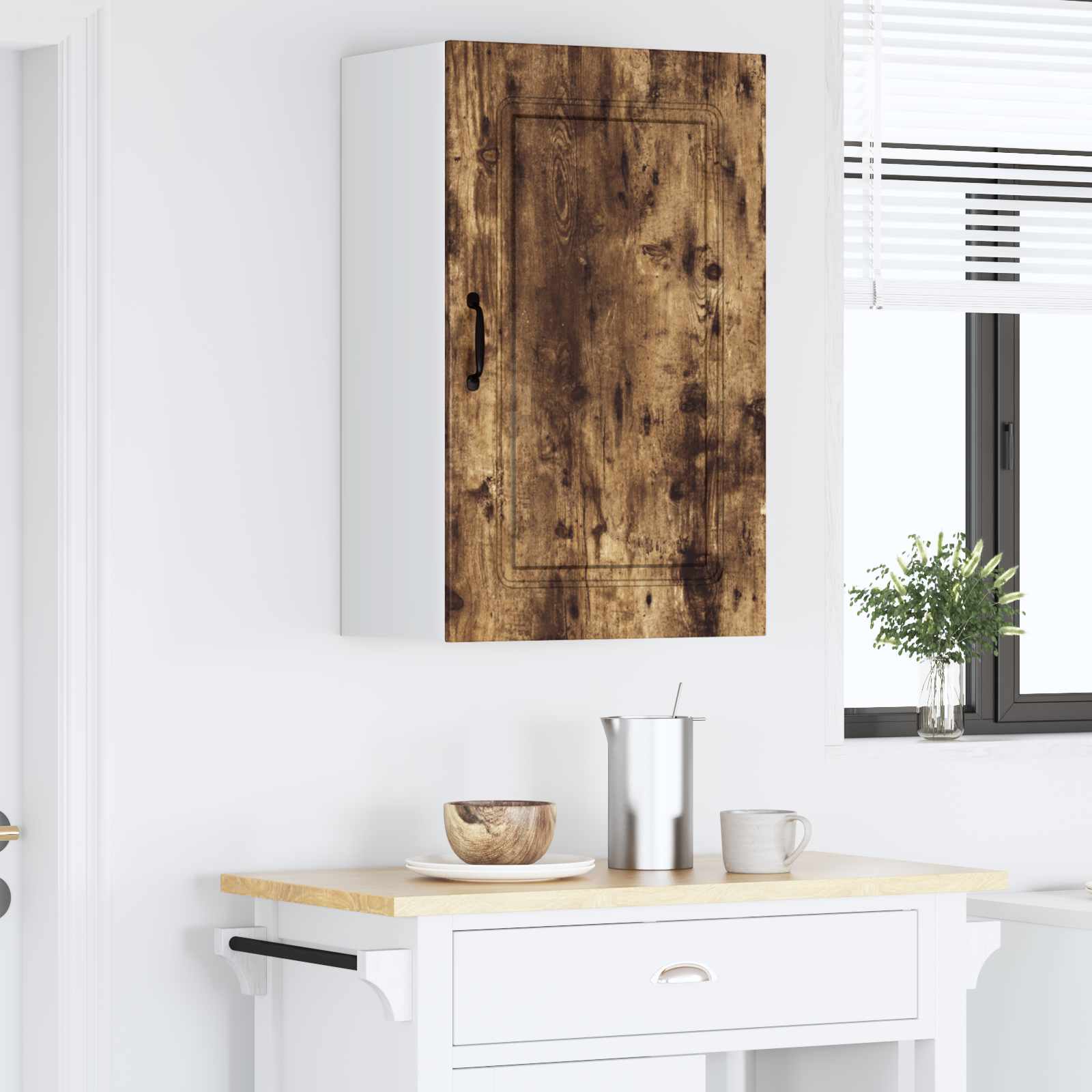 Panel til opvaskemaskine Kalmar Røget eg 50 x 31 x 80 cm
