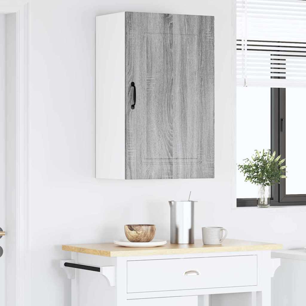 Vægskab til køkken Grå Sonoma 50 x 31 x 80 cm Konstrueret træ