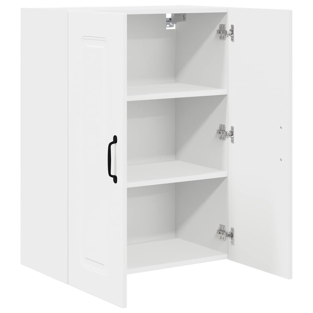 Vægskab til køkken med dør Hvid 60 x 31 x 80 cm Konstrueret træ