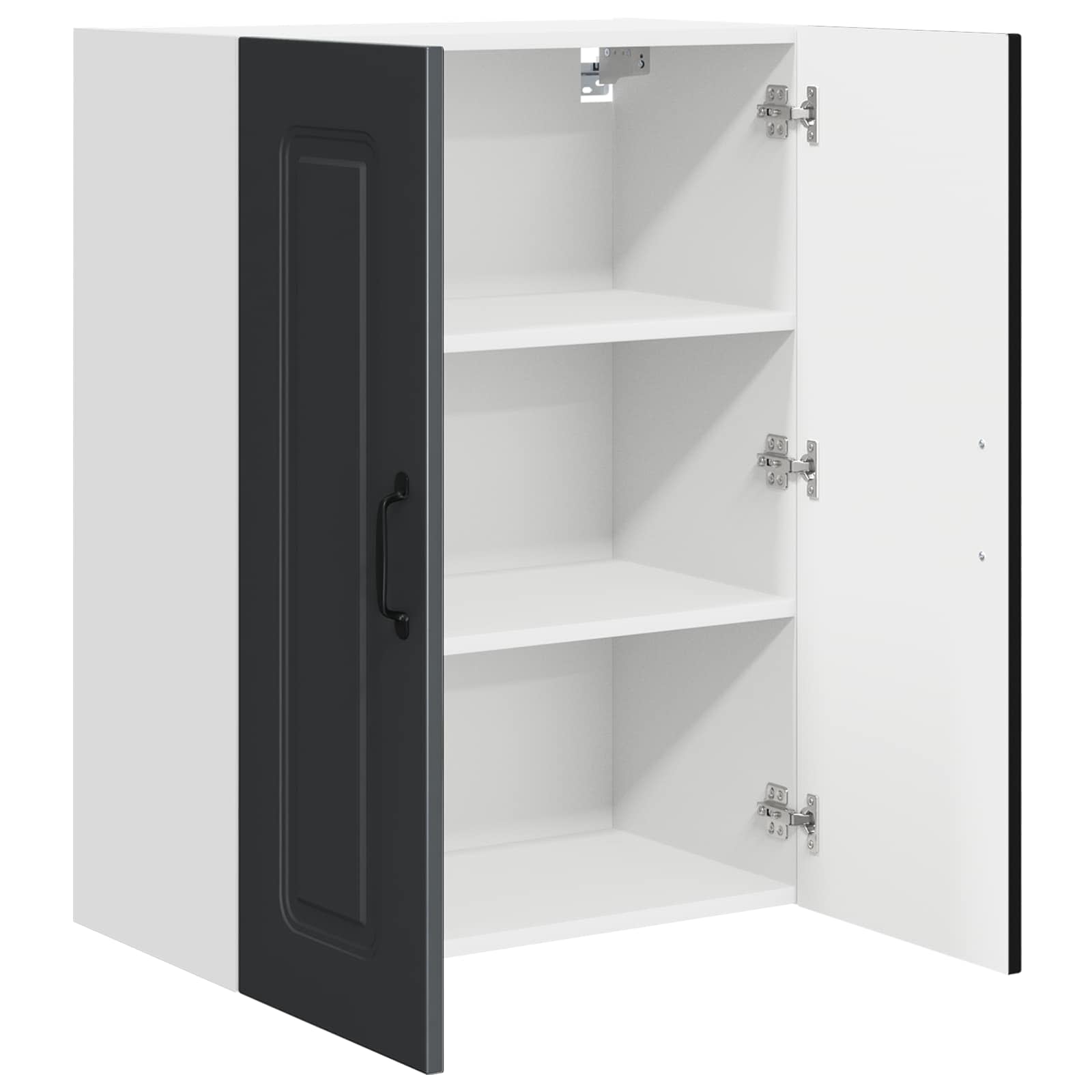 Panel til opvaskemaskine Kalmar Sort 60 x 31 x 80 cm