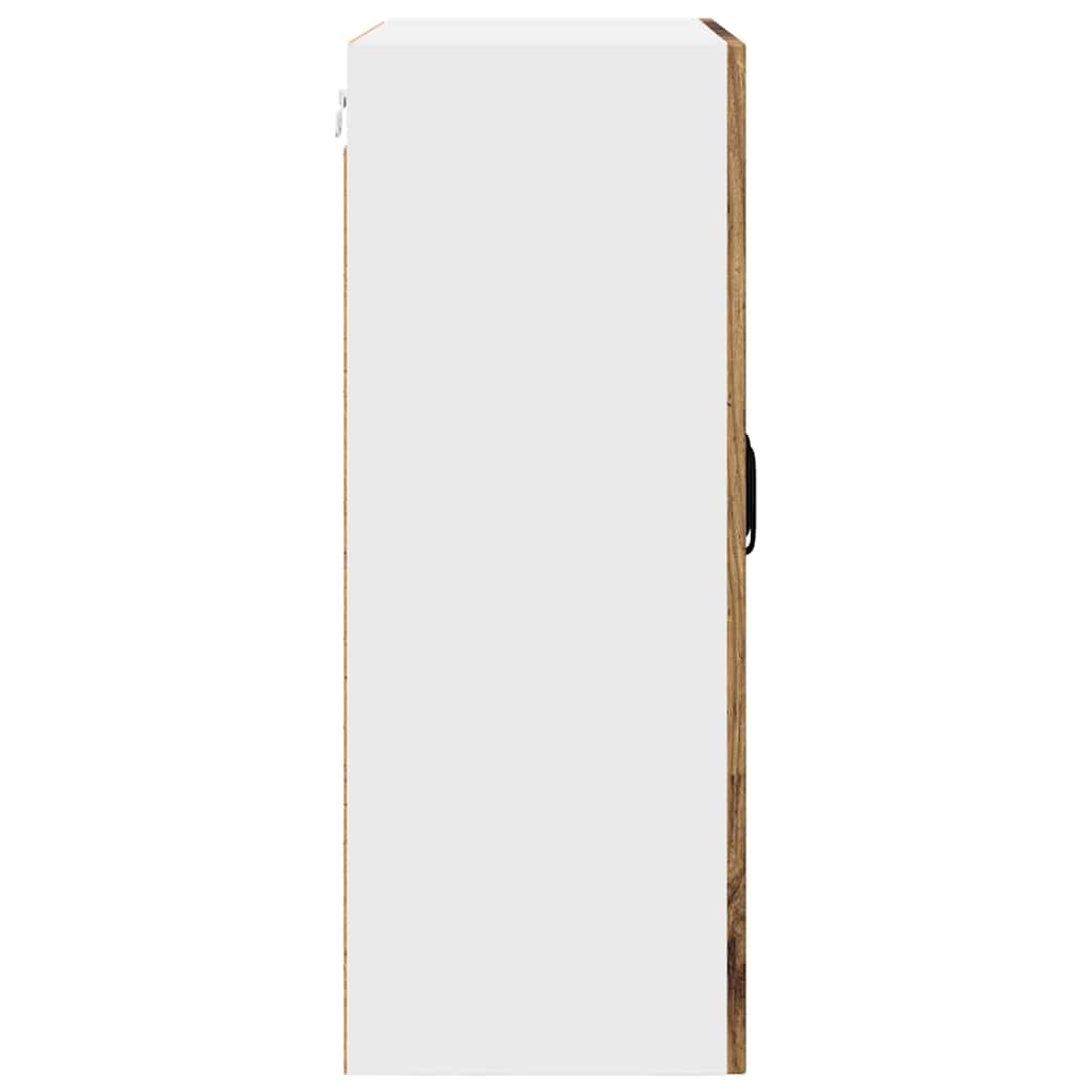 Vægskab til køkken Gammelt træ 60 x 31 x 80 cm Konstrueret træ