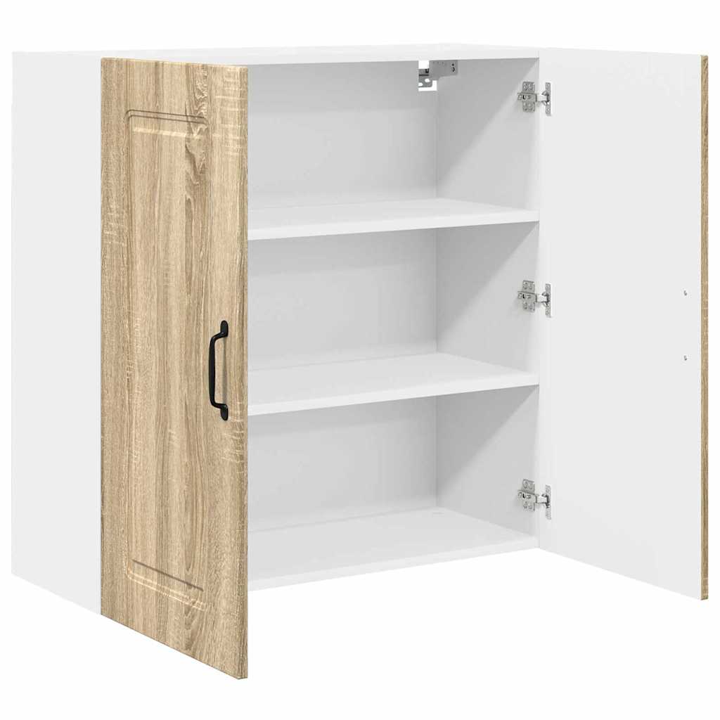 Vægskab til køkken Sonoma eg 80 x 31 x 80 cm Konstrueret træ
