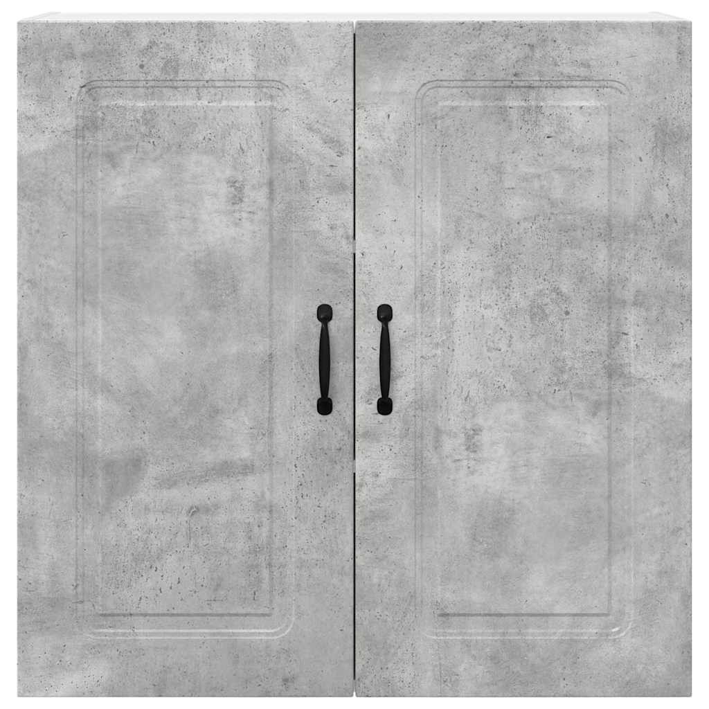 Vægskab til køkken Beton Grå 80 x 31 x 80 cm Konstrueret træ