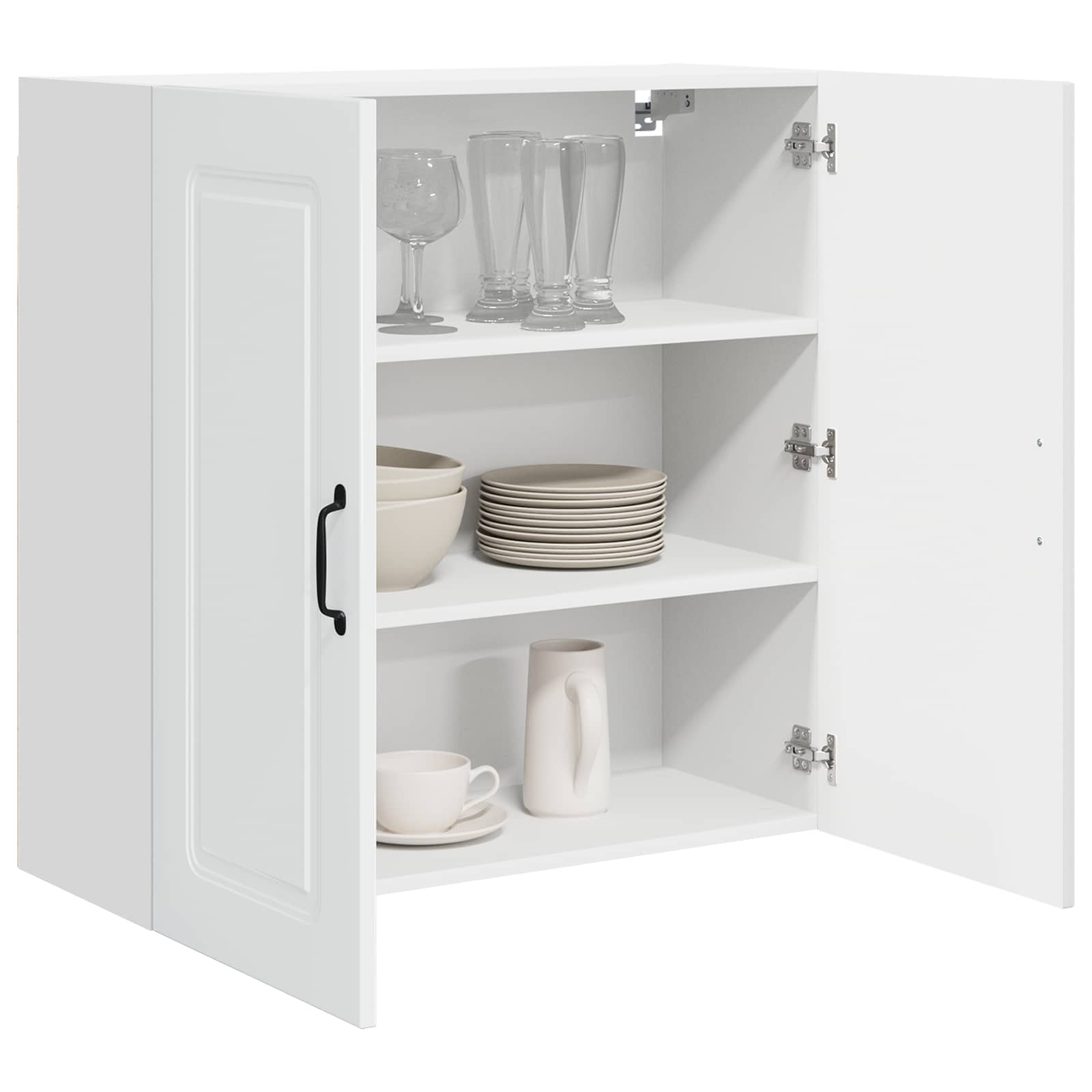 Panel til opvaskemaskine Kalmar Høj gloss hvid 80 x 31 x 80 cm