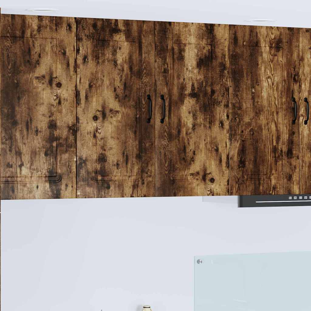 Vægskab til køkken Røget eg 80 x 31 x 80 cm Konstrueret træ