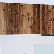 Vægskab til køkken Gammelt træ 80 x 31 x 80 cm Konstrueret træ