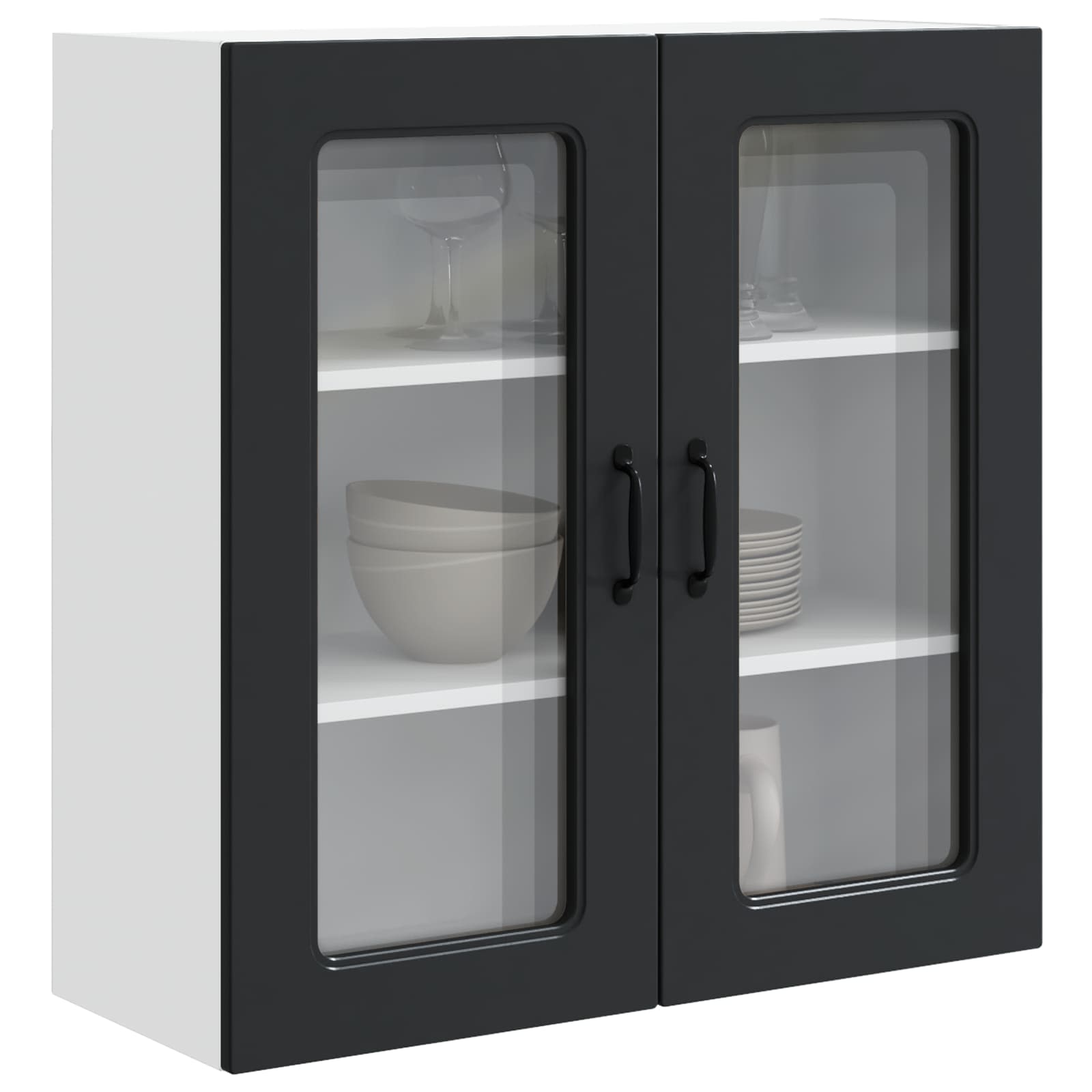 Panel til opvaskemaskine Kalmar Sort 80 x 31 x 80 cm
