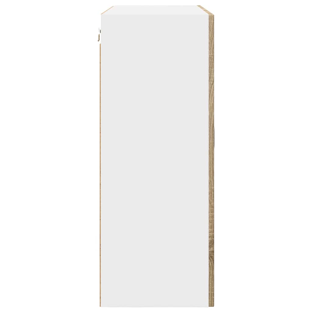 Vægskab til køkken Sonoma eg 80 x 31 x 80 cm Konstrueret træ